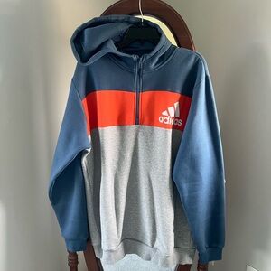 Men’s large adidas hooded sweatshirt
